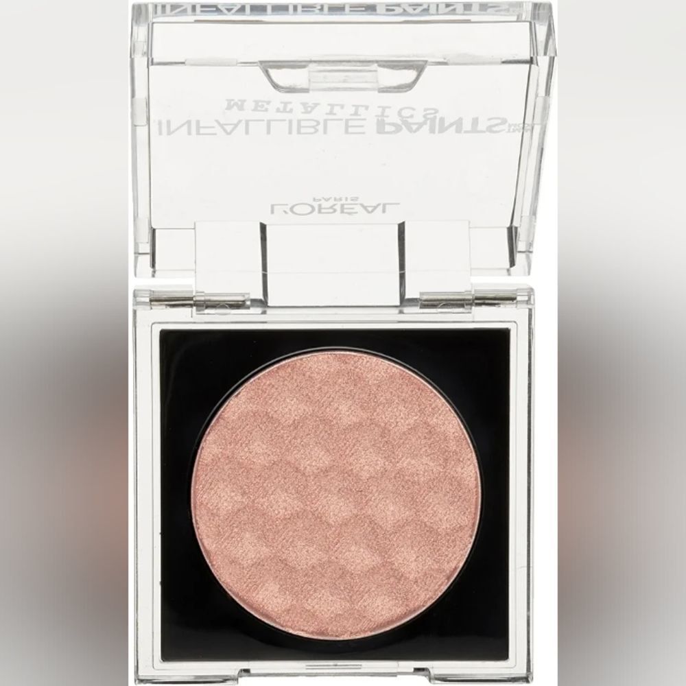2 x L'Oréal Paris Infallible Paints Eyeshadow Metallics 400 Rose Chrome - Picture 2 of 7